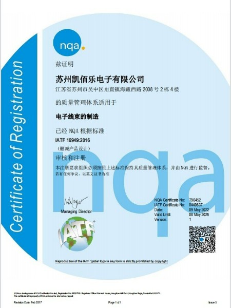 IATF16949认证中文版